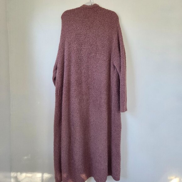 Skims Cozy Boucle Knit Robe Rose Clay 2X/3X - Picture 5 of 5